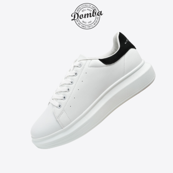 Giày Domba gót nhung đen H-9011