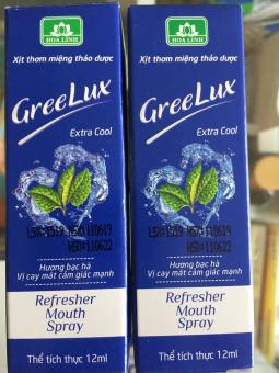 Xịt thơm miệng thảo dược Greelux