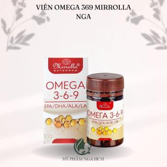 Viên OMEGA 369 Mirrolla Nga Lọ 100 Viên - Omega 369 Nga