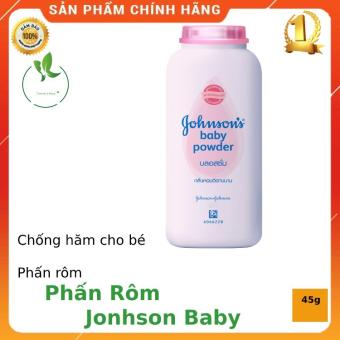 PHẤN RÔM BABY JOHNSON 65G ❤️CHÍNH HÃNG👍 chống hăm cho bé, an toàn dễ chịu