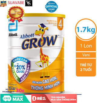 Sữa bột Abbott Grow 4 1700g