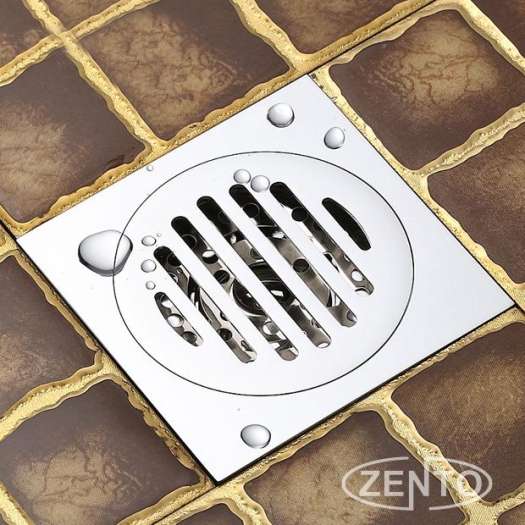 Phễu thoát sàn chống mùi hôi Zento ZT559 (12x12cm)