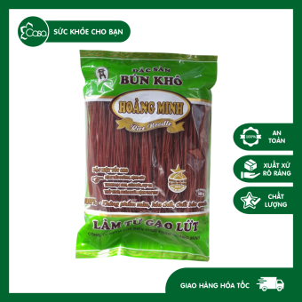 BÚN GẠO LỨT KHÔ HOÀNG MINH 500g | Chay Casa