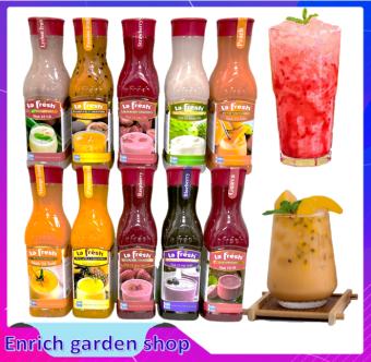 Sinh Tố La fresh Đà Lạt Chai 650ml - Mứt Sinh Tố Đủ Vị Trái Cây Cao Cấp