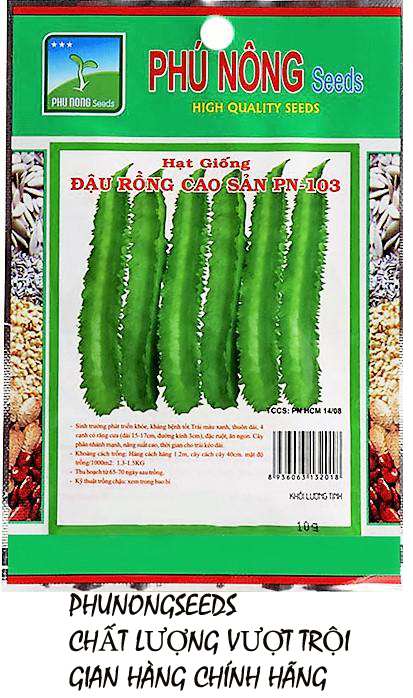 [HCM]Hạt giống đậu rồng cao sản PN-103 - 10g