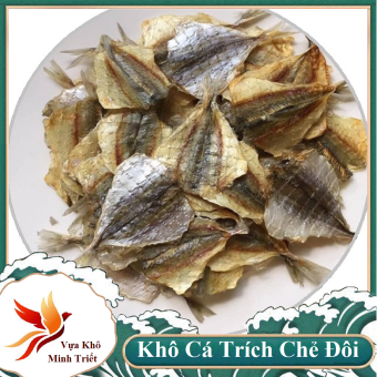 1 kg  Khô Cá Trích Chẻ Phi Lê Rút  Xương- 500gr Khô Cá Trích Chẻ Phi Lê Rút Xương-Vựa Khô Minh Triết