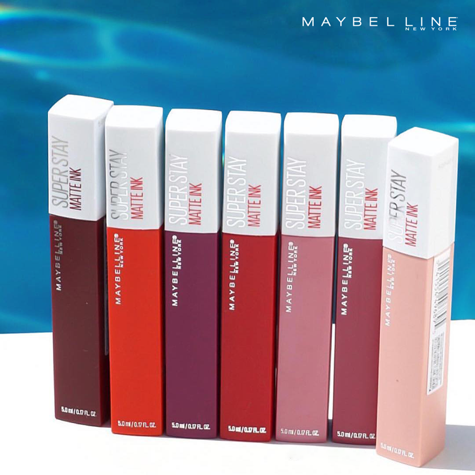 Son kem lì lâu trôi maybelline super stay matte ink 5ml - cam kết 100% hàng xách tay úc