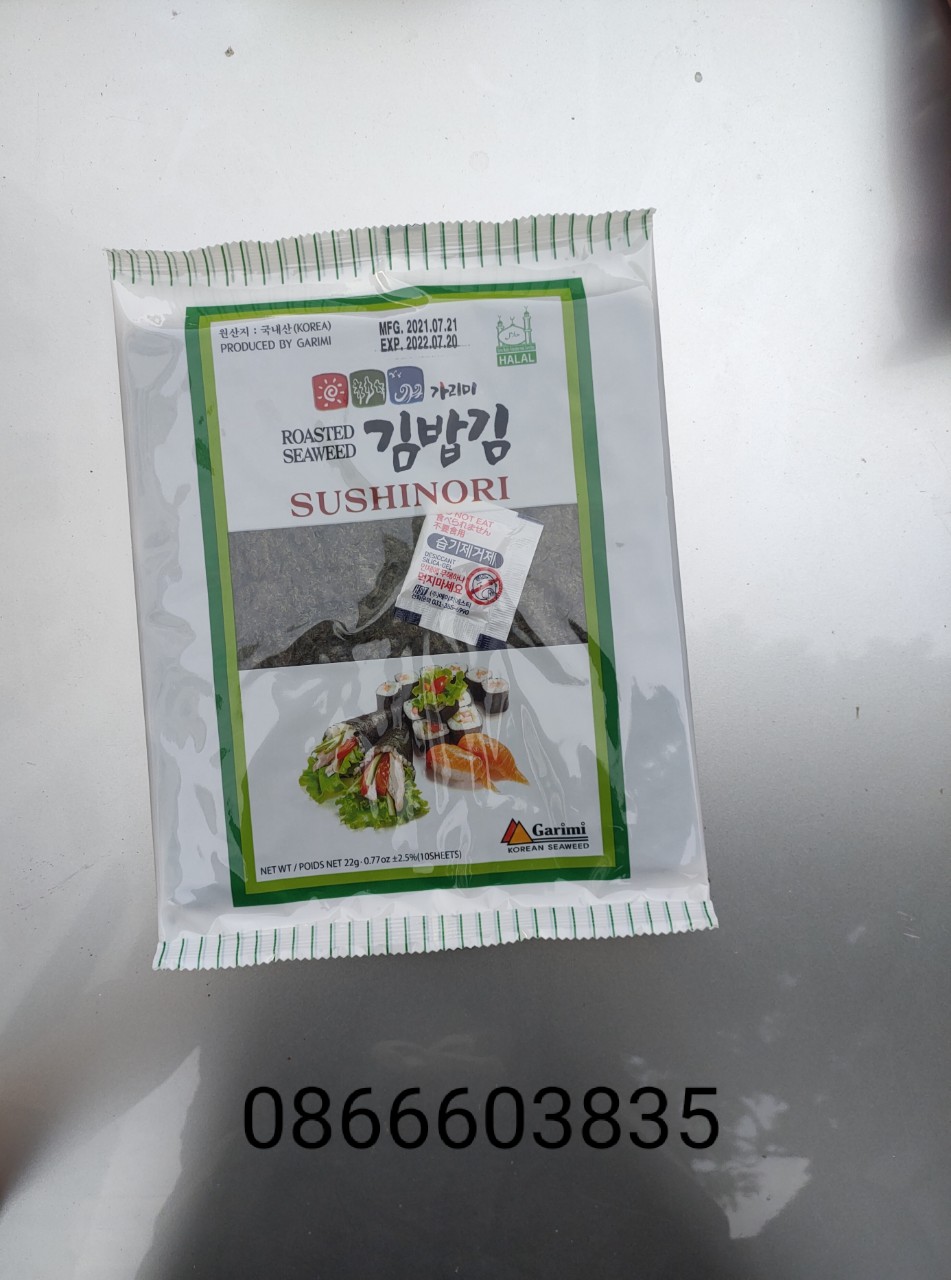 Rong biển cuộn cơm hữu cơ shusinori 10 lá 23g
