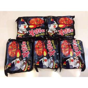 Combo 5 Qói Mì Gà Cay Khô Vị Truyền Thống Samyang 140gr