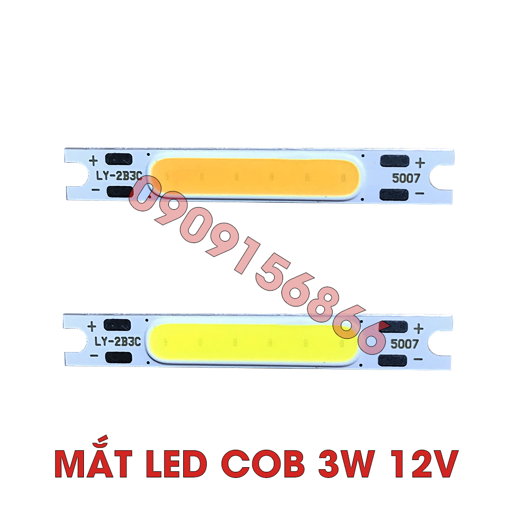 Đèn led cob 12v 3w