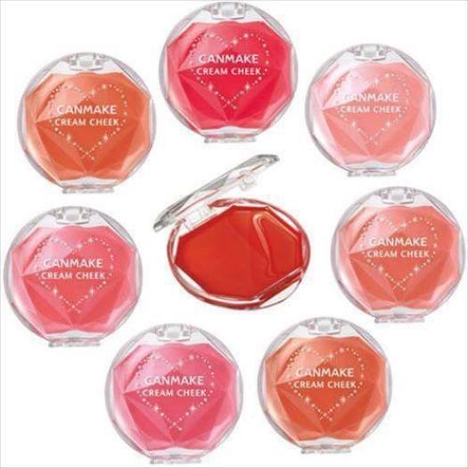 Kem má hồng Canmake Cream Cheek Nhật Bản - Phấn má hồng dạng kem CANMAKE CREAM CHEEK Nhật Bản