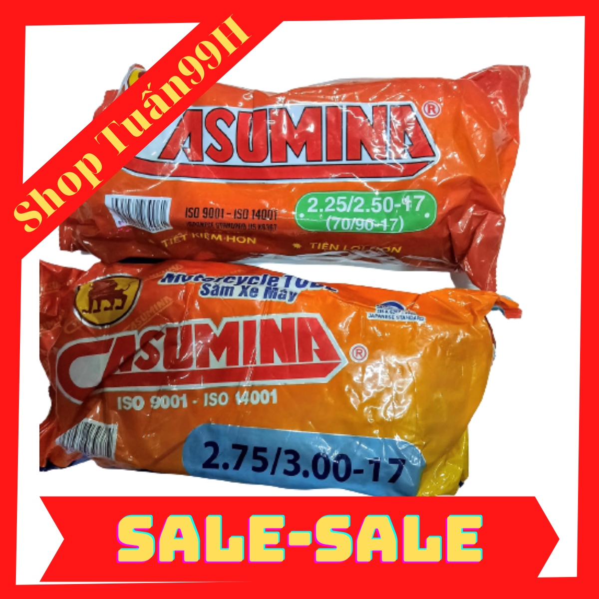 1 CÁI RUỘT ( SĂM ) XE MÁY CASUMINA 225-250 VÀ 275-300/17