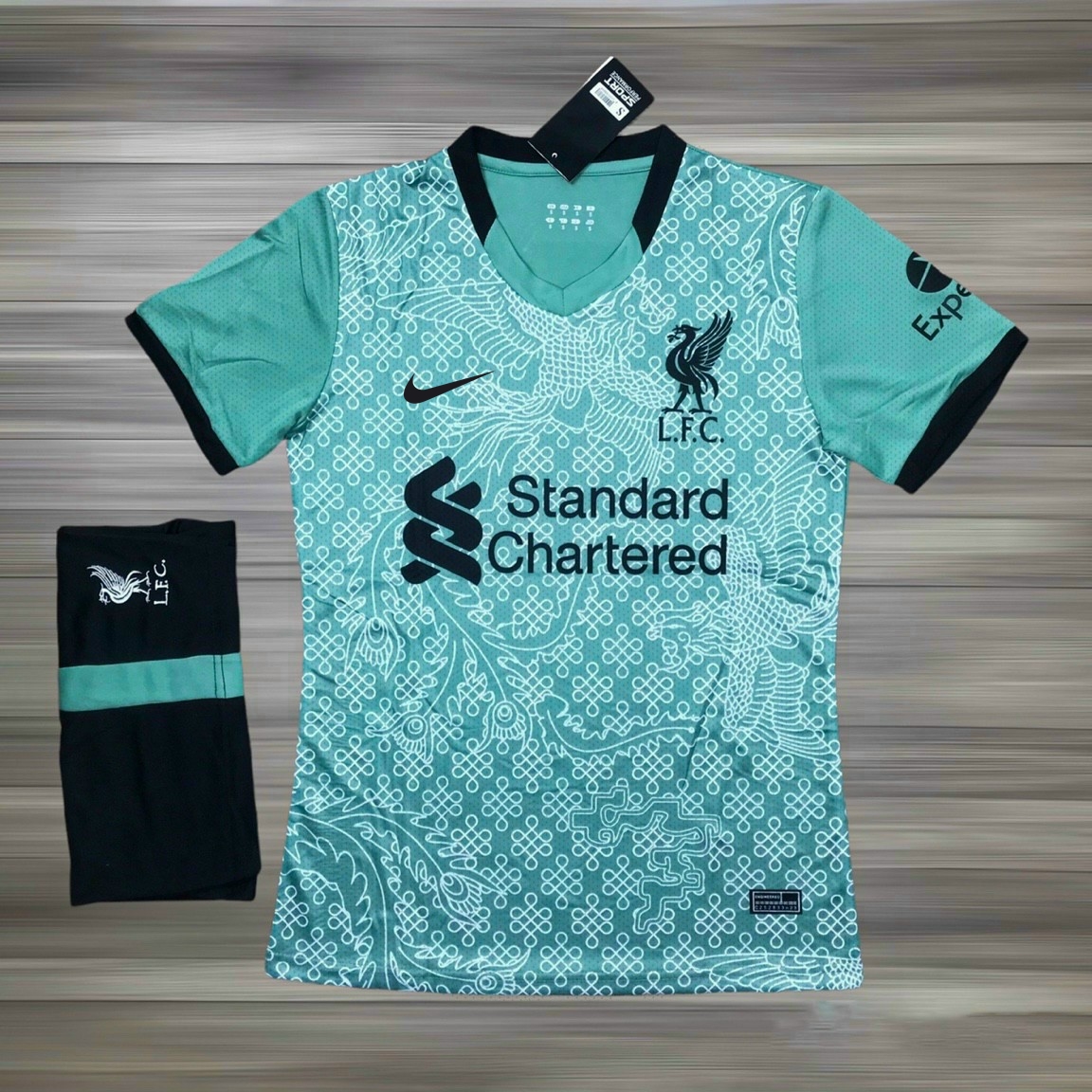 Áo bóng đá clb liverpool-sân khách-mè thái cao cấp