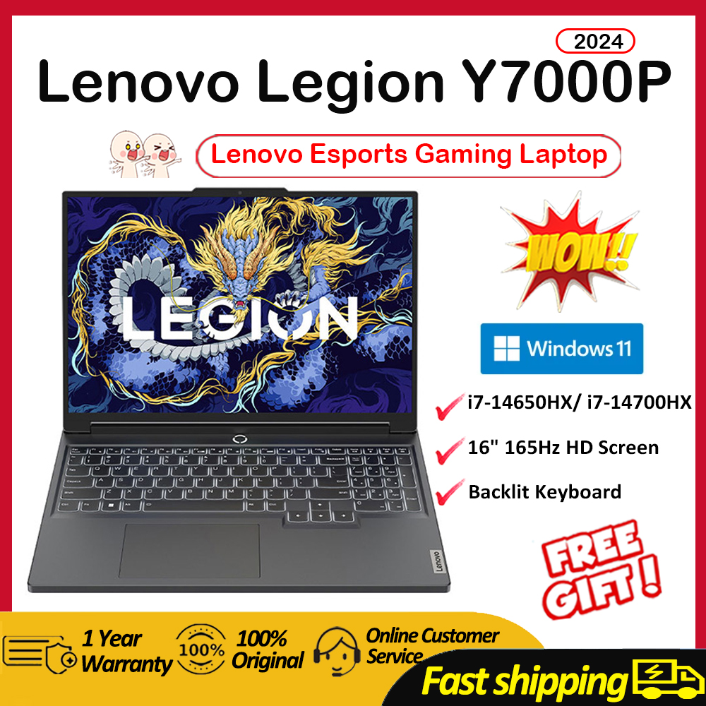 Lenovo Legion Y7000P Gaming Laptop With Intel Core I7-14650Hx, Rtx