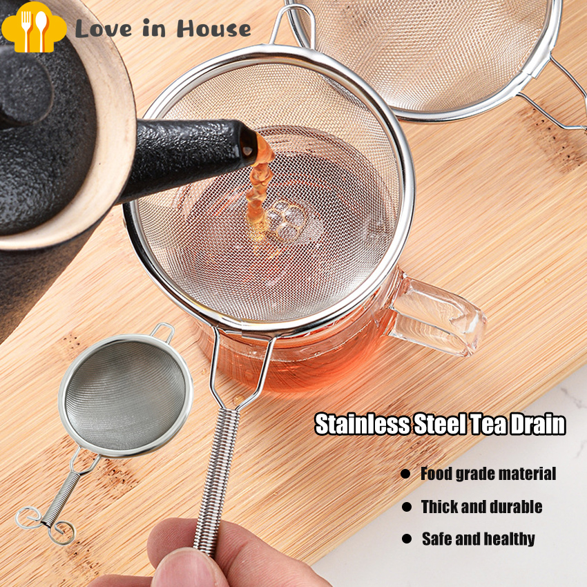 Dụng cụ lọc trà bằng thép không gỉ 304 dụng cụ tách trà rò rỉ dụng cụ lọc trà nhật bản sáng tạo dụng cụ lọc trà
