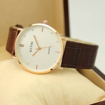 HOT HOT HOT ĐỒNG HỒ KEVIN CAO CẤP BẢN DÂY DA NÂU TRỞ LẠI - GIÁ DEAL SẬP SÀN 2022!!!!!!