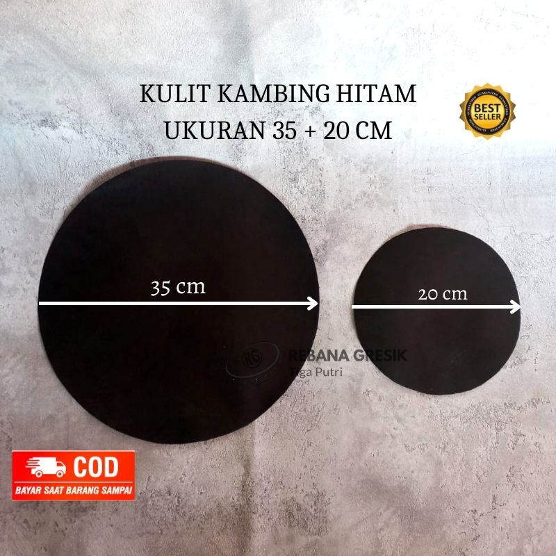 Kulit dut ketipung kendang kulit kambing buat Dut 40 cm dan 36 atau blem ukuran 40cm sperpart alat musik tabuh kendang