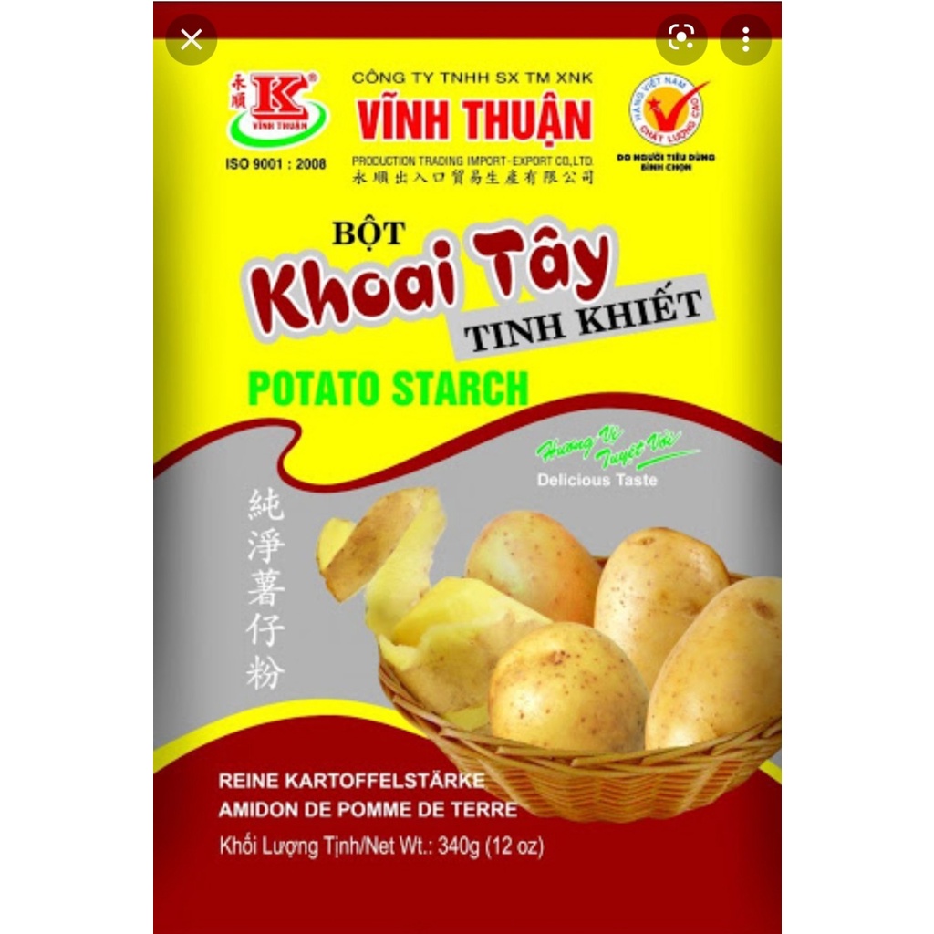 Bột khoai tây vĩnh thuận 340g
