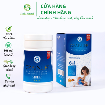Ngũ cốc lợi sữa 6in1 Grainlife - Ngũ cốc Lolifood, hũ 500G