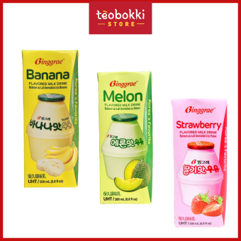 Sữa tươi Binggrae Hàn Quốc nhiều vị