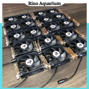 Quạt Làm Mát Hồ Thuỷ Sinh | Quạt Tản Nhiệt Làm Mát Cho Hồ Cá - Quạt Đơn - Quạt Đôi