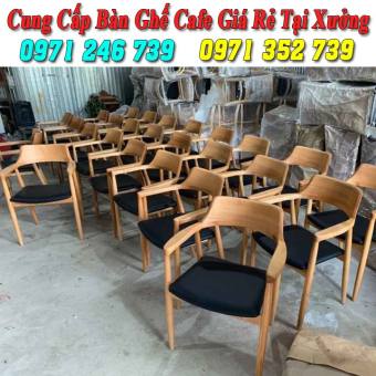 Ghế gỗ cafe thanh lý
