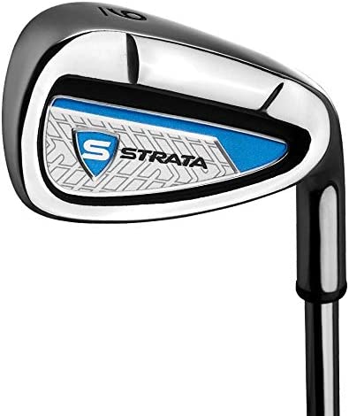 Callaway Men's Strata Complete 12 Piece Golf Club Set Includes: Driver, 3 Wood, 5 Hybrid, 6- 9 Iron, PW, Putter, Stand Golf Bag and 2 Head covers. Right Handed Hander Set · v8