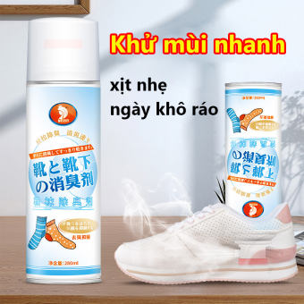 xịt khử mùi giày, xịt khử mùi, khử mùi giày, xịt khử mùi giày, xịt khử mùi giày thể thao nam nữ, Japan Chai xịt khử mùi hôi giày dép có thành phần Nano Bạc thơm, khử mùi mồ hôi chân đến 99%/260ml