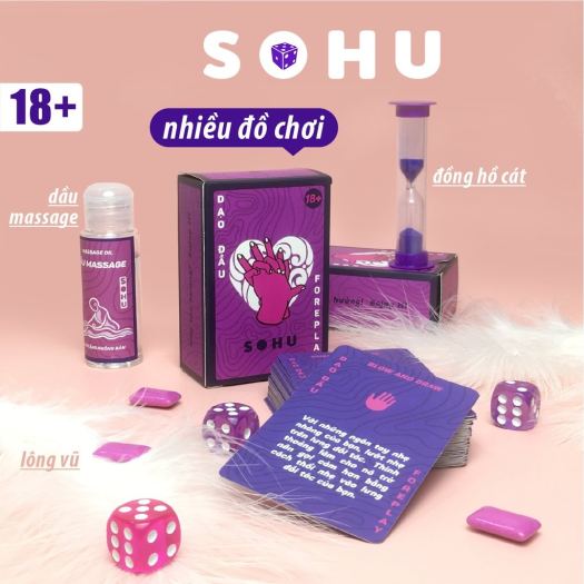 ♠  Bộ bài drinking game Dạo Đầu SOHU cho cặp đôi hẹn hò 62 lá