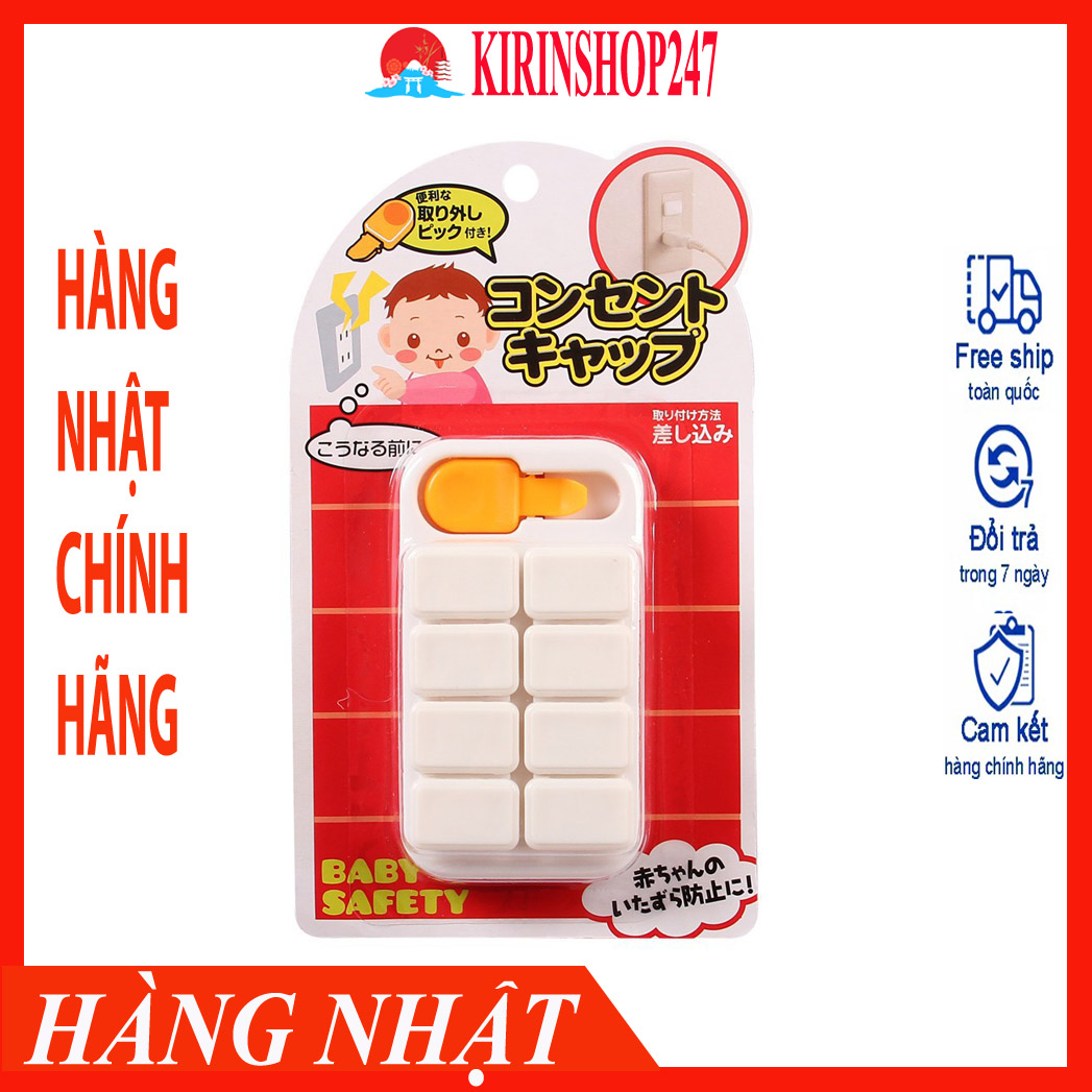 Bộ 8 bịt ổ điện an toàn cho bé Hàng Nhật