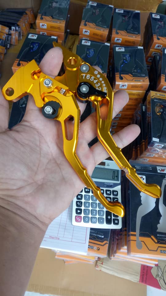 Tay phanh 7 sô CNC lắp xe Exciter 135-150 winner-winX.