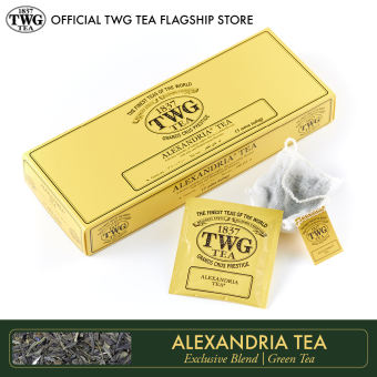 Trà TWG Tea - Alexandria Tea (2.5g x 15 túi lọc) | Trà Xanh