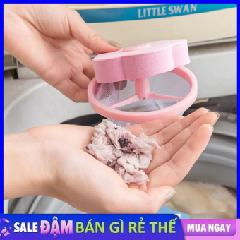 Phao Lọc Cặn Bẩn Máy Giặt Túi Lọc Gom Rác Lồng Máy Giặt Thông Minh, Tái Sử Dụng Được Nhiều Lần