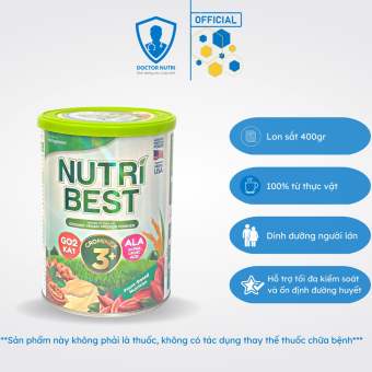 Sữa Bột Dinh Dưỡng, Sữa Tiểu Đường Thực Vật Thuần Chay Từ Tự Nhiên NUTRI BEST Điều Chế 100% Từ Thiên Nhiên Sữa Sữa Bột Sữa Tiểu Đường Sữa Bột Nguyên Kem Sữa Cho Người Già Sữa Canxi Cho Người Già Sữa Bột Cho Bé Sữa Dinh