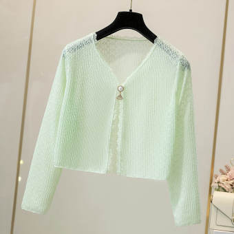 Áo khoác cardigan len mỏng nhẹ phối cúc ngọc khoác ngoài xinh kiểu dáng đẹp