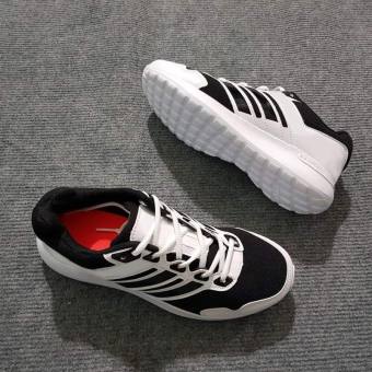 Giày thể thao giày sneaker, giày bata nam đủ size nam nữ (trắng sọc đen 2)