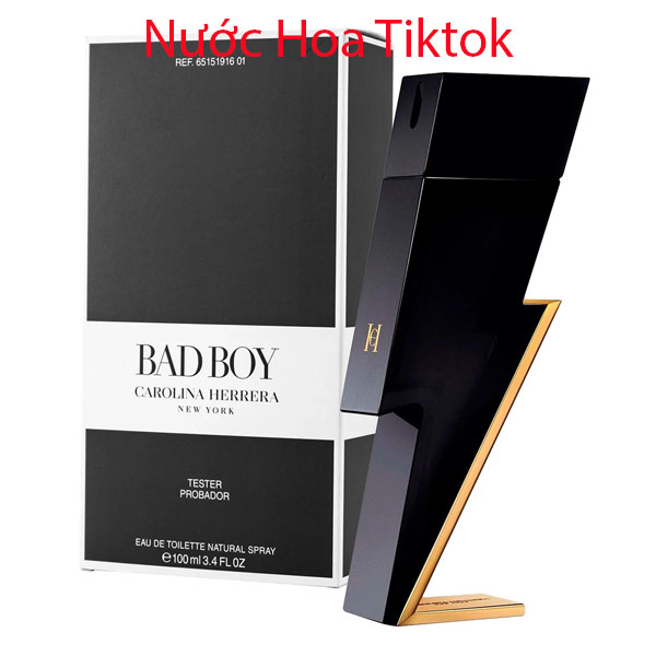 Nước hoa nam Carolina Herrera Bad Boy EDT mùi hương nam tính mạnh mẽ đầy cuốn hút, Nước Hoa Tiktok Uy Tín - Đẳng Cấp