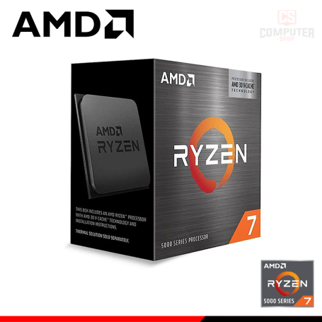 Amd Ryzen 7 5700X3D 8-Core 16-Thread Gaming Cpu Without Cooler
