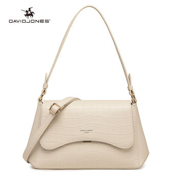 David Jones Paris Túi Xách Nữ Túi Đeo Chéo Nữ Bằng Da Pu Túi Đeo Vai Nữ Dây Xích Nhỏ