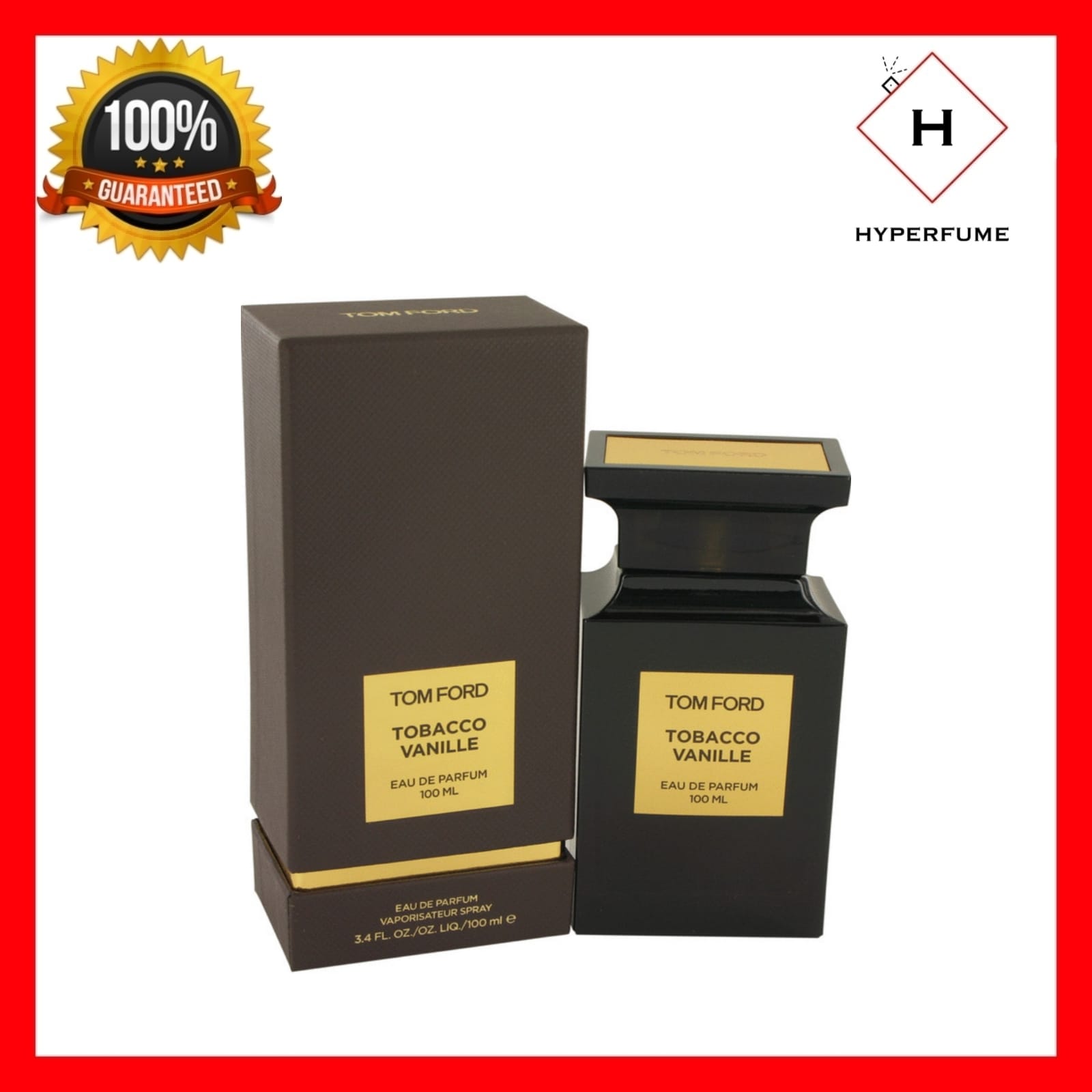 Tom Ford Tobacco Vanille Edp Unisex 100Ml | Authentic Perfume