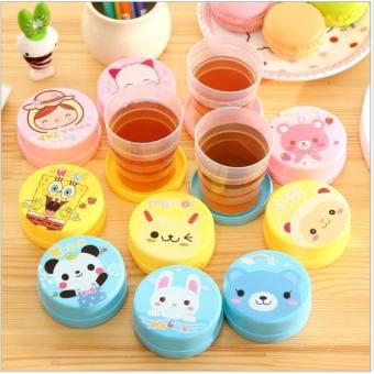 CỐC, LY NHỰA GẤP GỌN THÔNG MINH HÌNH THÚ, LY NƯỚC XẾP GỌN