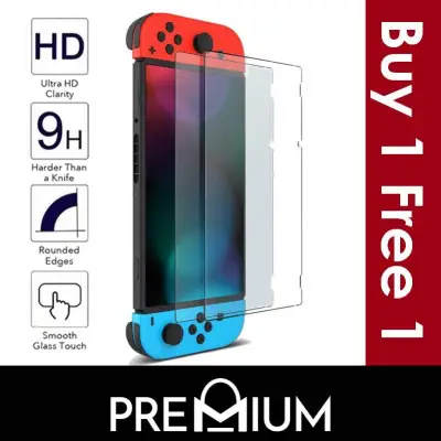 [BUY 1 FREE 1] Nintendo Switch Tempered Glass Screen Protector For Lite 5.5 Gen 1 Gen 2 (1)
