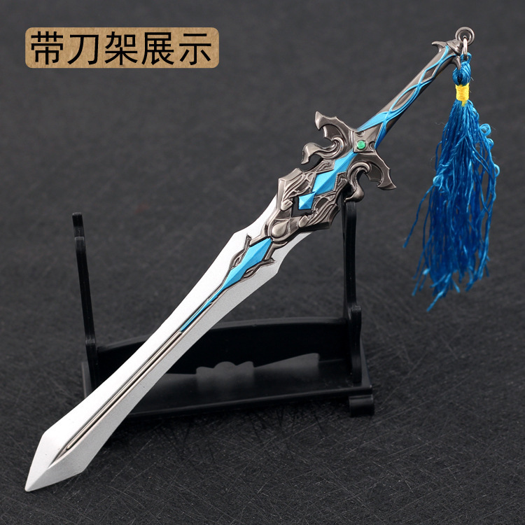 Mô hình đấu la đại lục thất sát kiế.m Trần Tâm 22cm + quà tặng