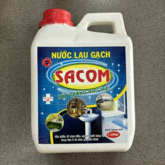 Nước tẩy trắng gạch xi măng, rong rêu, inox, tẩy xi măng siêu sạch Sacom 1300ml