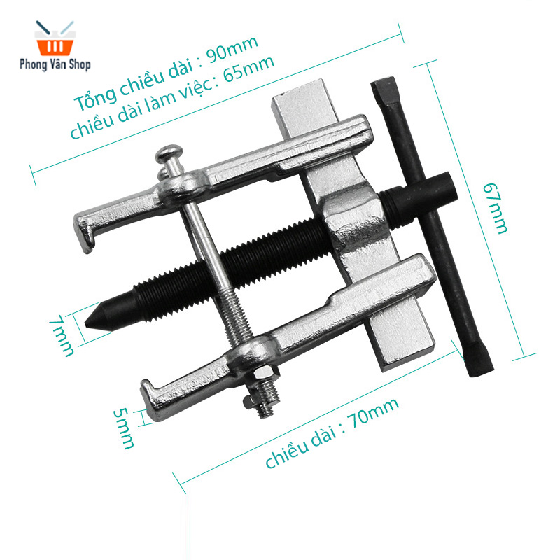 Cảo bạc đạn - dụng cụ tiện tích tháo bạc đạn, vòng bi, bánh răng mô tơ