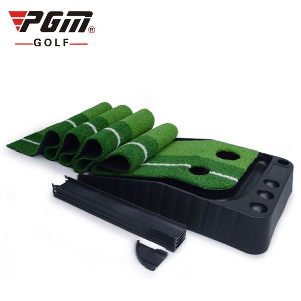 Thảm tập putting golf nhựa- pgm black pp golf