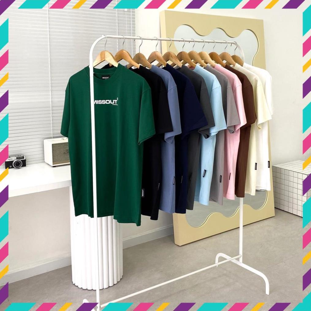 Áo thun Missout basic logo ss5 áo thun tay lỡ nam nữ tee basic logo ss5 Freeship Local Brand