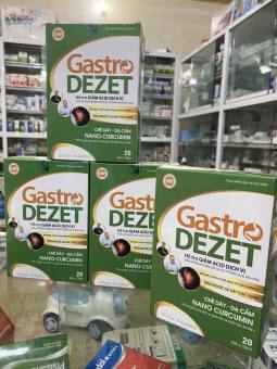 Gastro DEZET - Giúp giảm axit dịch vị, bảo vệ niêm mạc dạ dày