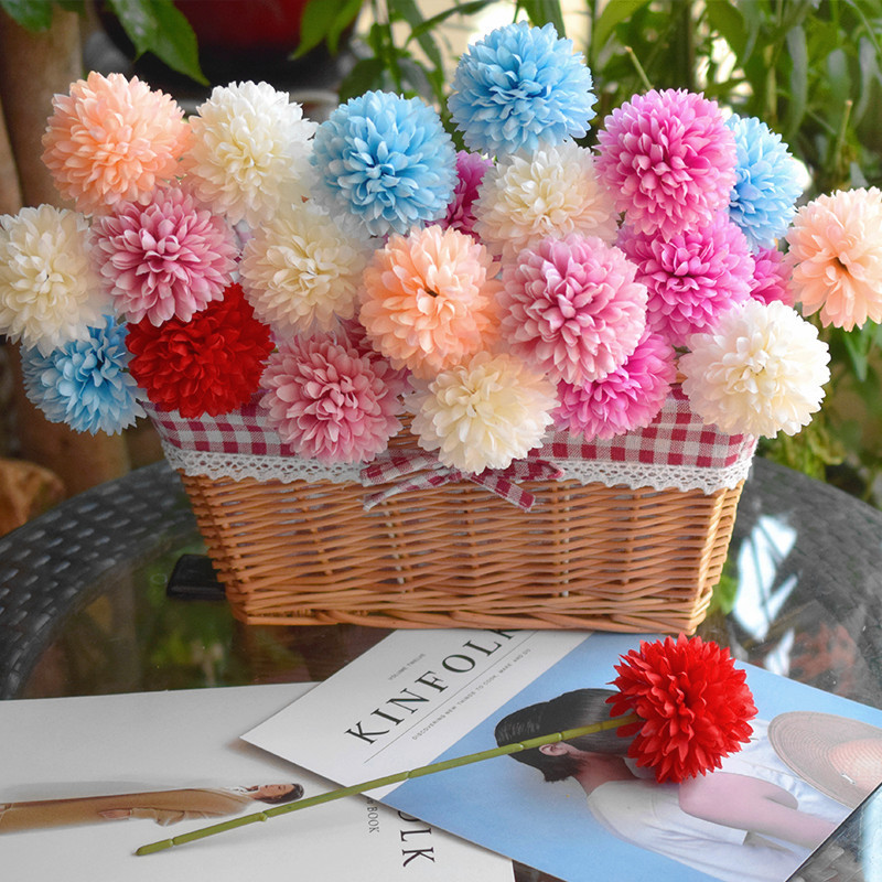 💗Hoa Bồ Công Anh/Cúc Pingpong Lụa💗 Hoa giả decor trang trí, phụ kiện chụp ảnh