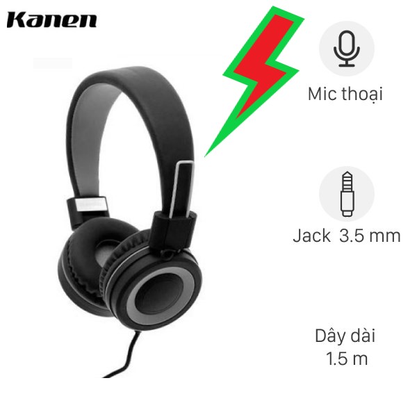 IP892 Tai nghe chụp tai Kanen